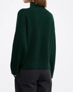 Femme Galeries Lafayette Pulls^Pull en Laine & Cachemire Sydney vert foncé