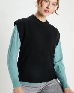 Femme Galeries Lafayette Pulls^Pull en Laine & Cachemire Solal noir
