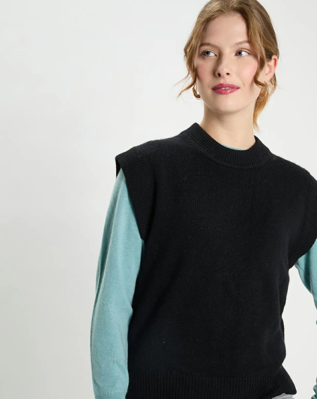 Femme Galeries Lafayette Pulls^Pull en Laine & Cachemire Solal noir