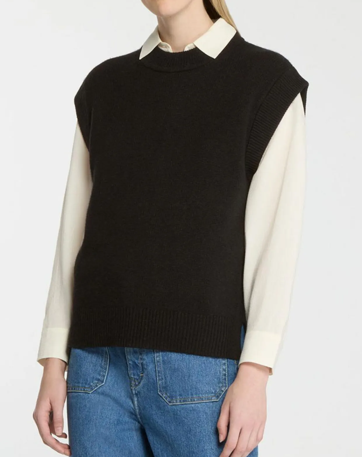 Femme Galeries Lafayette Pulls^Pull en Laine & Cachemire Solal noir