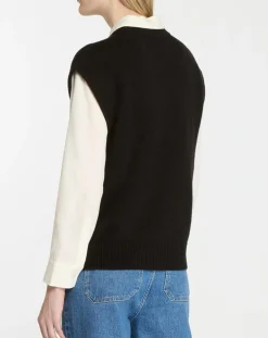 Femme Galeries Lafayette Pulls^Pull en Laine & Cachemire Solal noir