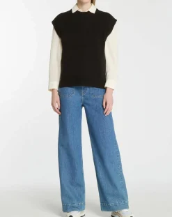 Femme Galeries Lafayette Pulls^Pull en Laine & Cachemire Solal noir