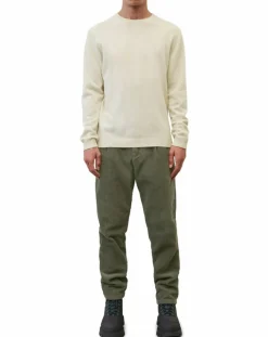 Homme Marc O'Polo Pulls^Pull en Laine & Coton écru