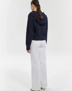 Femme Zapa Pulls^Pull en Laine & Coton Nicky nocturne