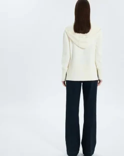 Pull en Laine & Coton Novalie écru-Zapa Online