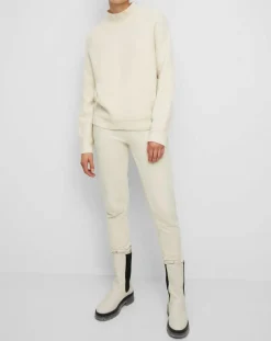 Femme Marc O'Polo Pulls^Pull en Laine bouclée col cheminé écru