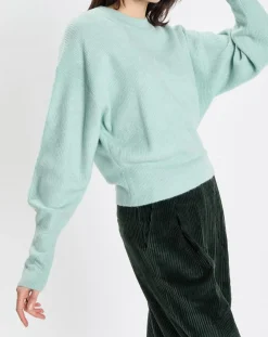 Pull en Laine mélangée & Alpaga bleu clair-Marc O'Polo Outlet