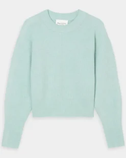 Pull en Laine mélangée & Alpaga bleu clair-Marc O'Polo Outlet