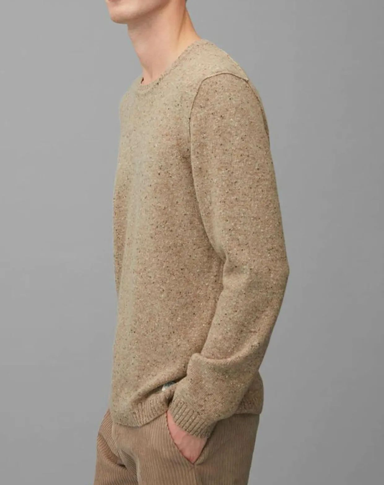 Pull en Laine mélangée camel-Marc O'Polo Clearance