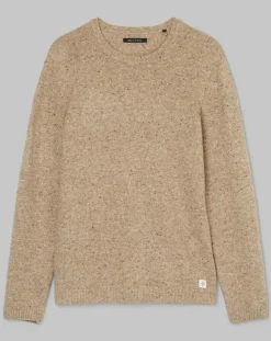 Pull en Laine mélangée camel-Marc O'Polo Clearance