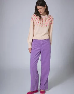 Femme Manoush Pulls^Pull en Laine mélangée Claudine nude