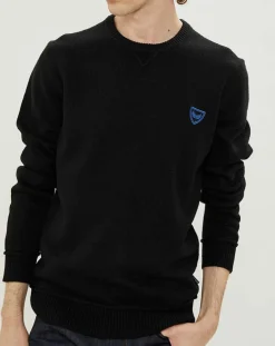Pull en Laine mélangée Dane noir-Kaporal 5 Sale