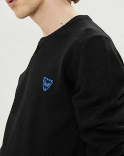 Pull en Laine mélangée Dane noir-Kaporal 5 Sale