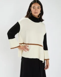 Pull en Laine mélangée Doll crème-Lauren Vidal