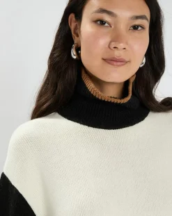 Pull en Laine mélangée Doll crème-Lauren Vidal