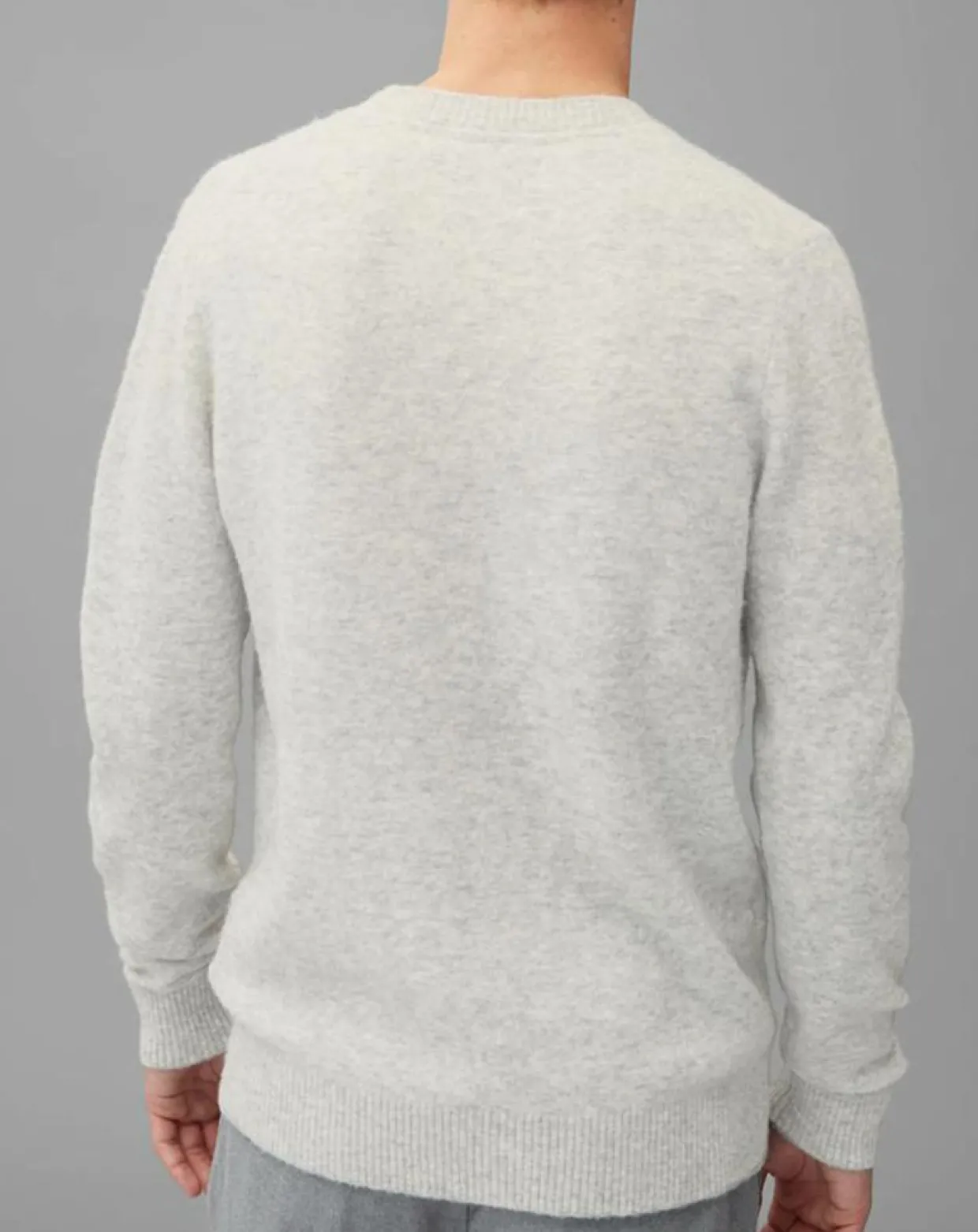 Homme Marc O'Polo Pulls^Pull en Laine mélangée gris clair
