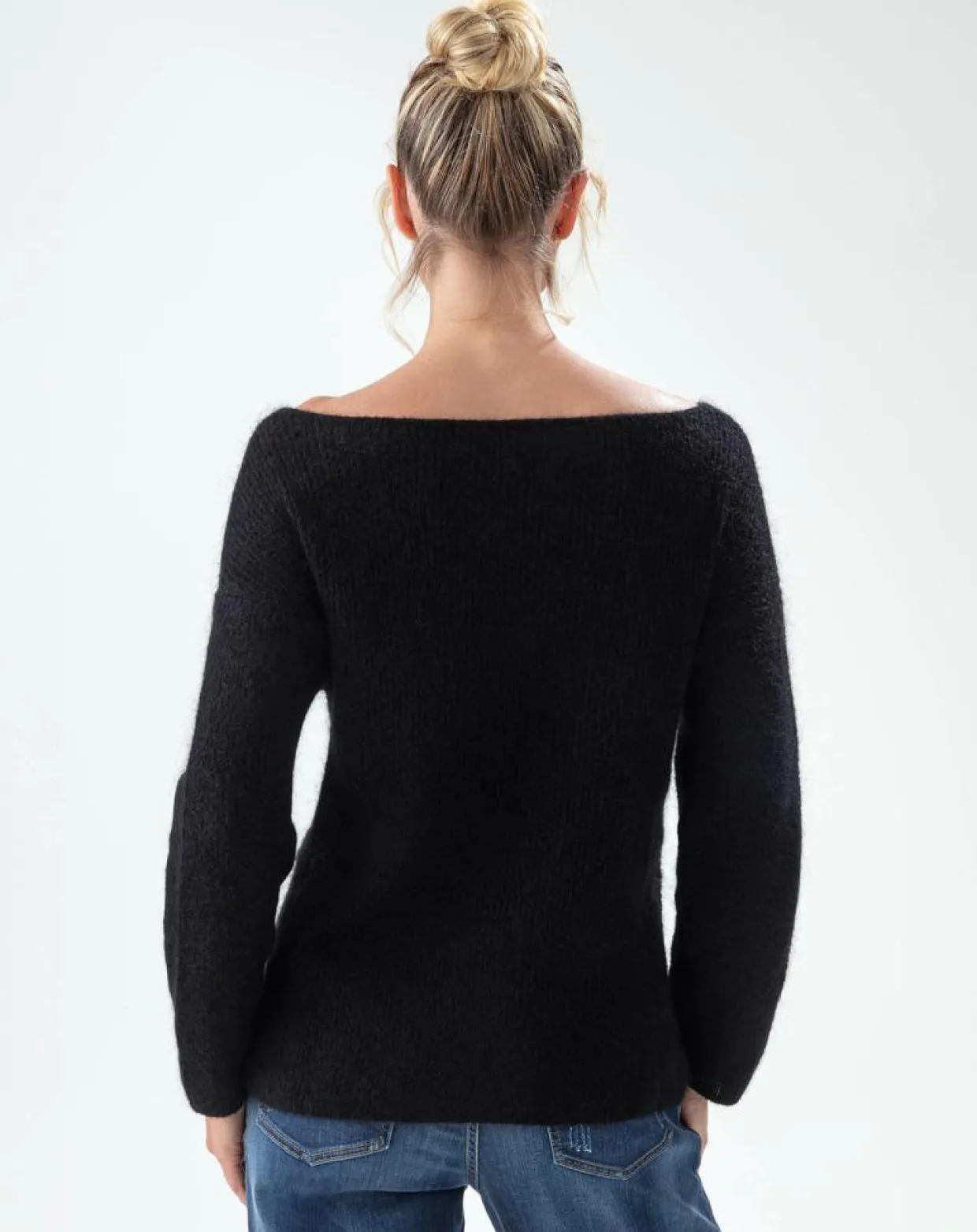 Femme Indies Pulls^Pull en Laine mélangée Harmonie noir