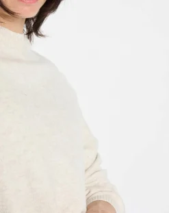 Femme Marc O'Polo Pulls^Pull en Laine mélangée manches raglans écru
