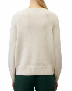 Femme Marc O'Polo Pulls^Pull en Laine mélangée manches raglans écru