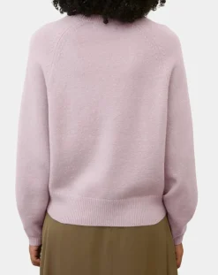 Femme Marc O'Polo Pulls^Pull en Laine mélangée manches raglans violet clair