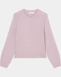 Femme Marc O'Polo Pulls^Pull en Laine mélangée manches raglans violet clair