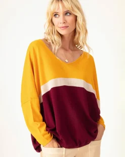 Pull en Laine mélangée Mariana trilogie-Indies Discount