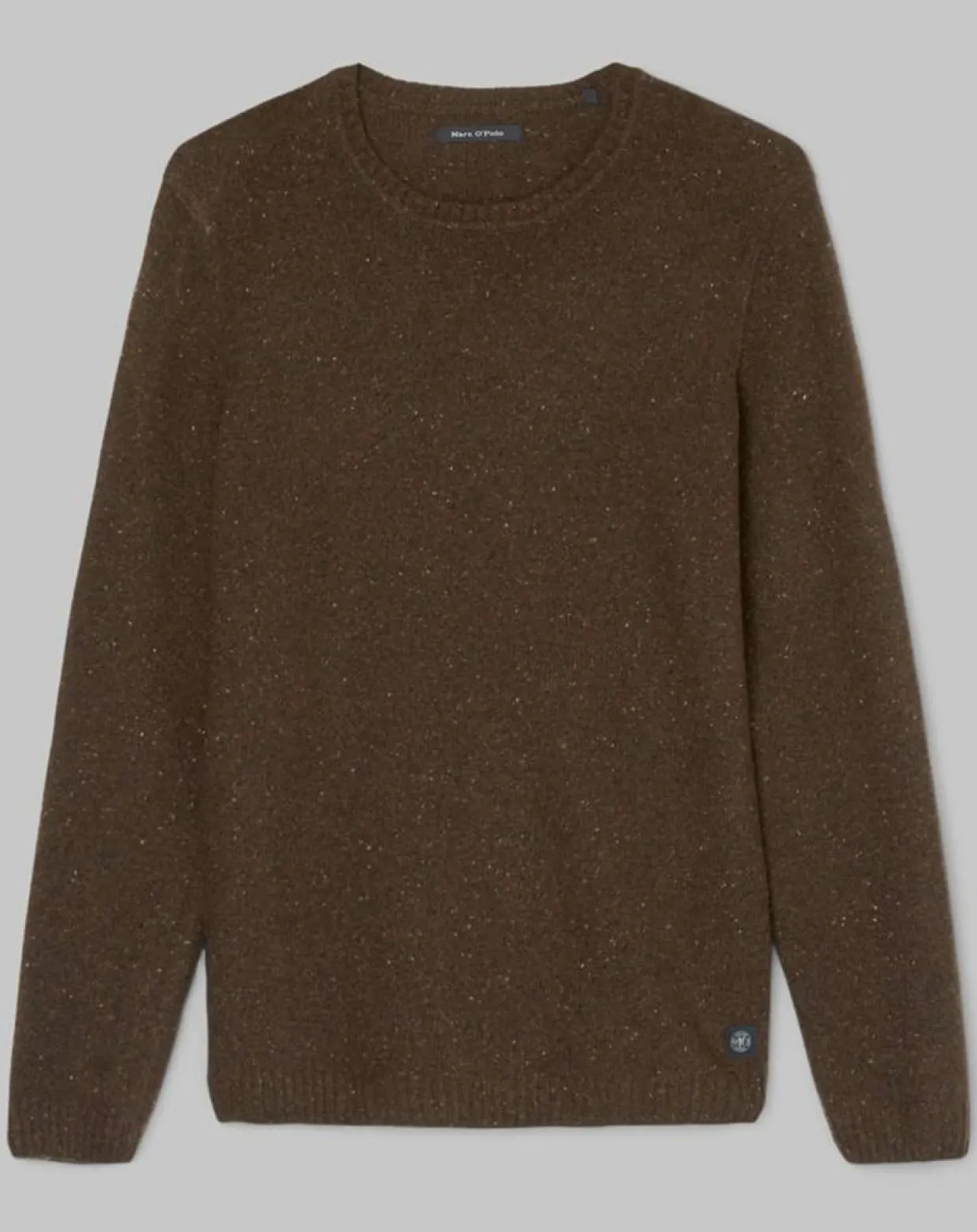 Homme Marc O'Polo Pulls^Pull en Laine mélangée marron