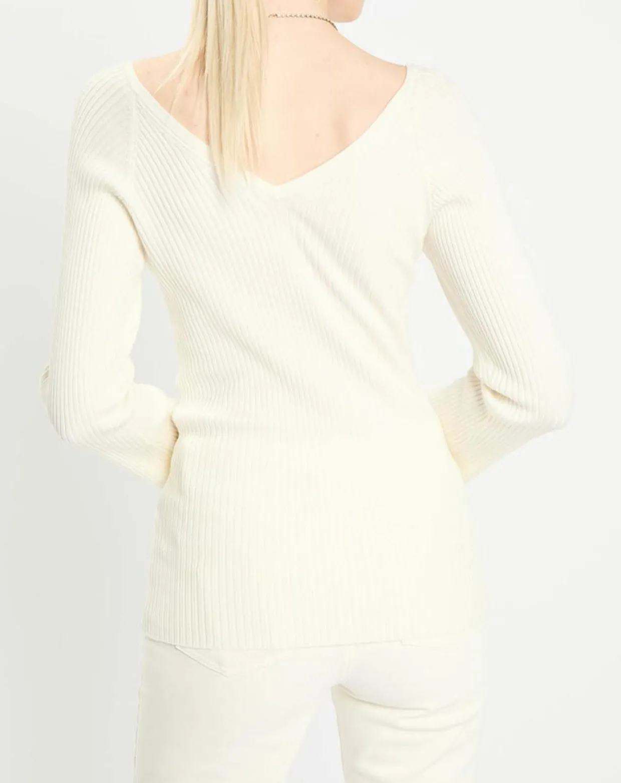 Pull en Laine mélangée Nelia écru-Zapa Online
