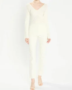 Pull en Laine mélangée Nelia écru-Zapa Online