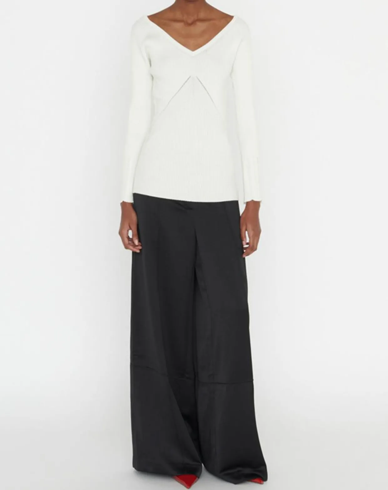 Pull en Laine mélangée Nelia écru-Zapa Online