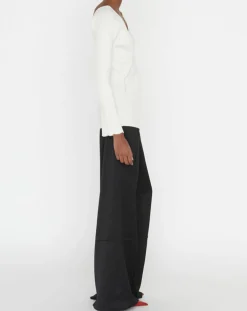Pull en Laine mélangée Nelia écru-Zapa Online