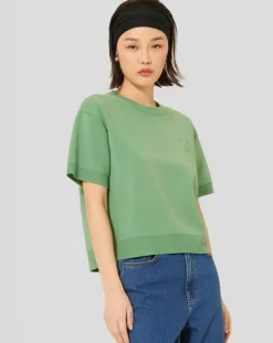 Femme Tara Jarmon Pulls^Pull en Laine mélangée Pamelia amande