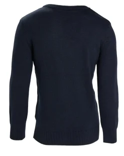 Homme Duvillard Pulls^Pull en Laine mélangée Paul Hd bleu marine