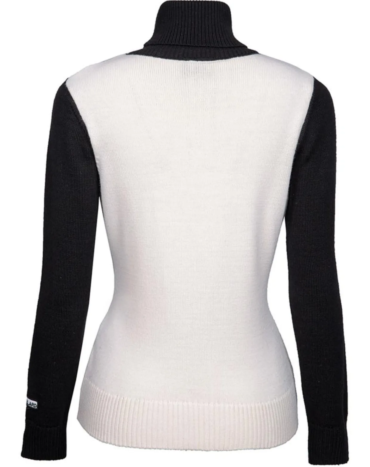 Pull en Laine mélangée Pauline Hd blanc/noir-Duvillard Sale