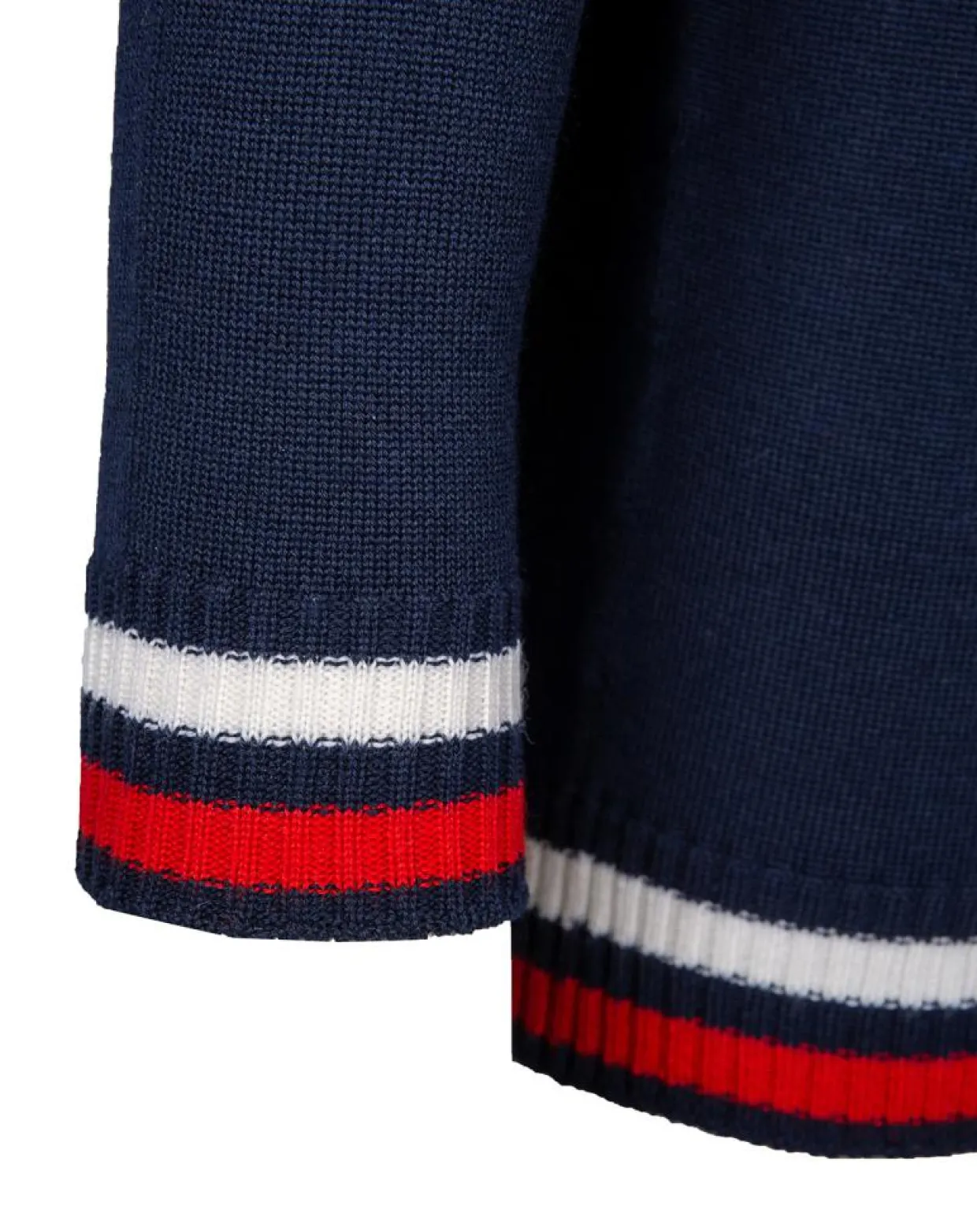Pull en Laine mélangée Pierre bleu nuit-Duvillard Best