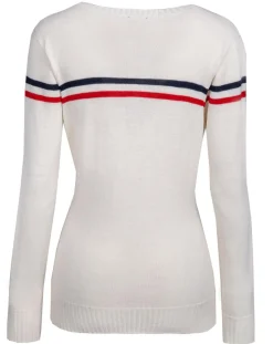 Femme Duvillard Pulls^Pull en Laine mélangée Pomme blanc