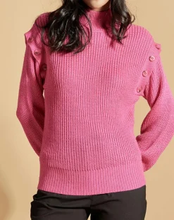 Femme Belair Pulls^Pull en Laine mélangée Pop rose