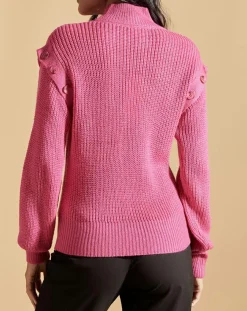 Femme Belair Pulls^Pull en Laine mélangée Pop rose