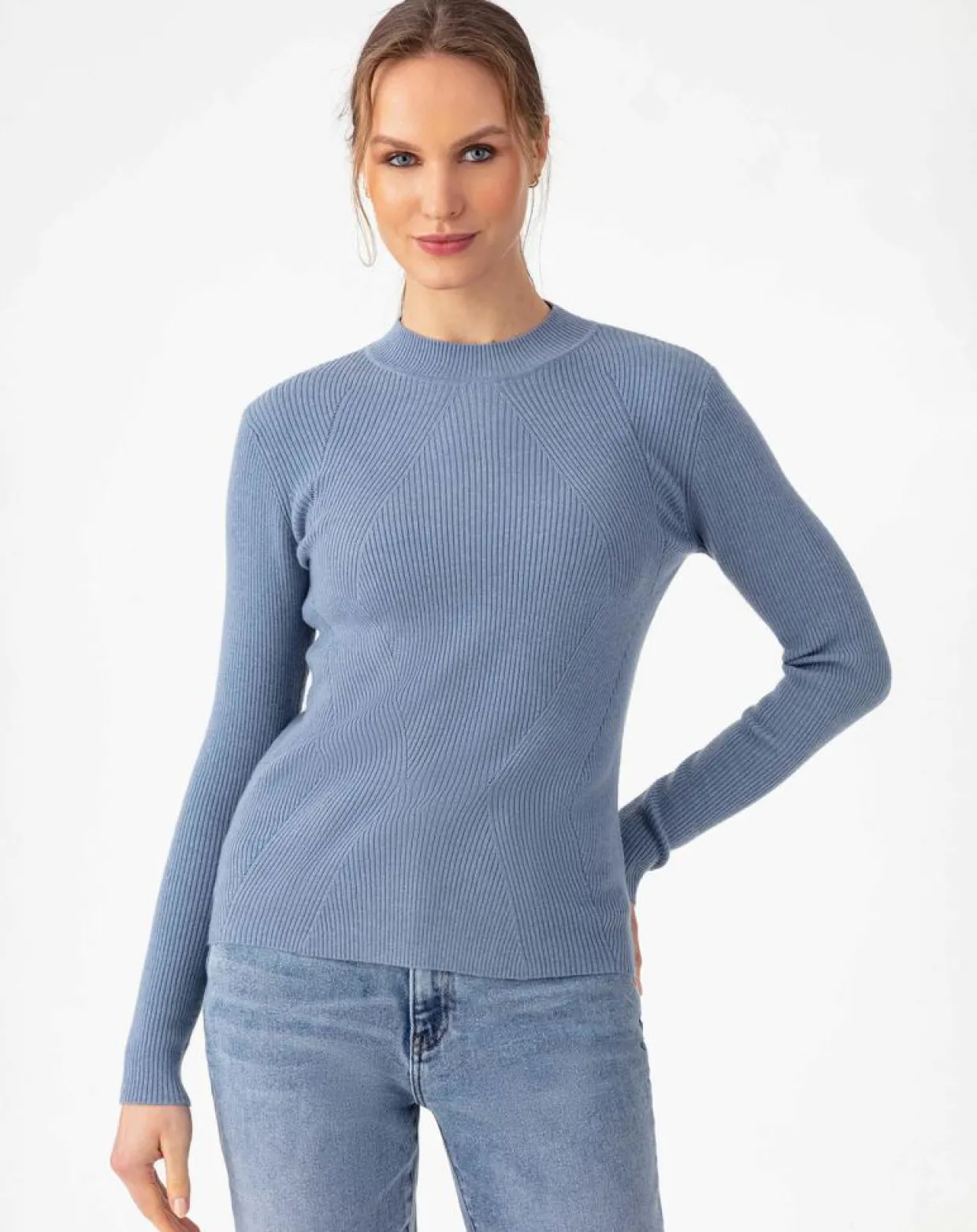 Femme Indies Pulls^Pull en Laine mélangée Talitha bleu