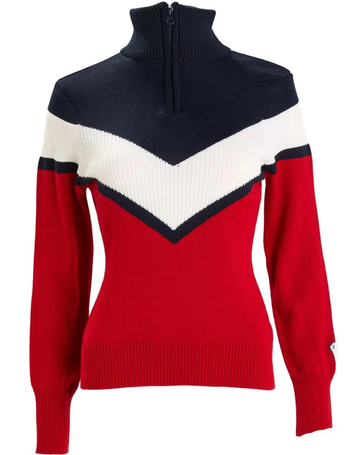 Pull en Laine mélangée Teilla rouge-Degré 7
