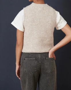 Pull en Laine mélangée Tiny écru-Garance Paris Discount