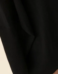 Pull en Laine mélangée Tobby noir-Indies Clearance