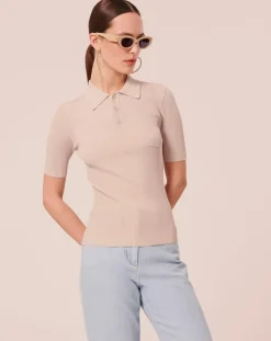 Pull en maille naturel-Tara Jarmon