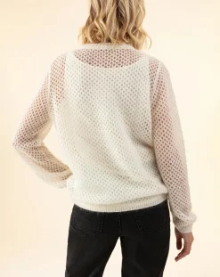 Femme Indies Pulls^Pull en Mohair & Laine mélangés Meryl écru