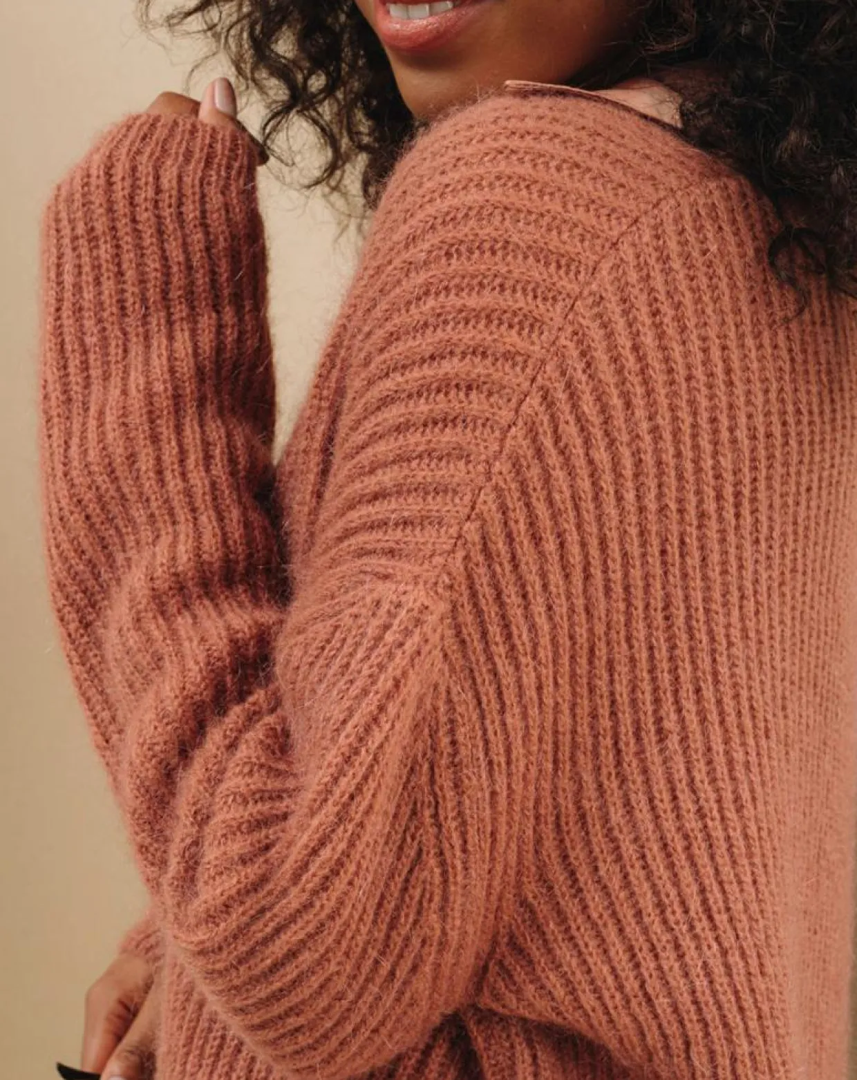 Femme Lauren Vidal Pulls^Pull en Mohair mélangé Milane cuivre