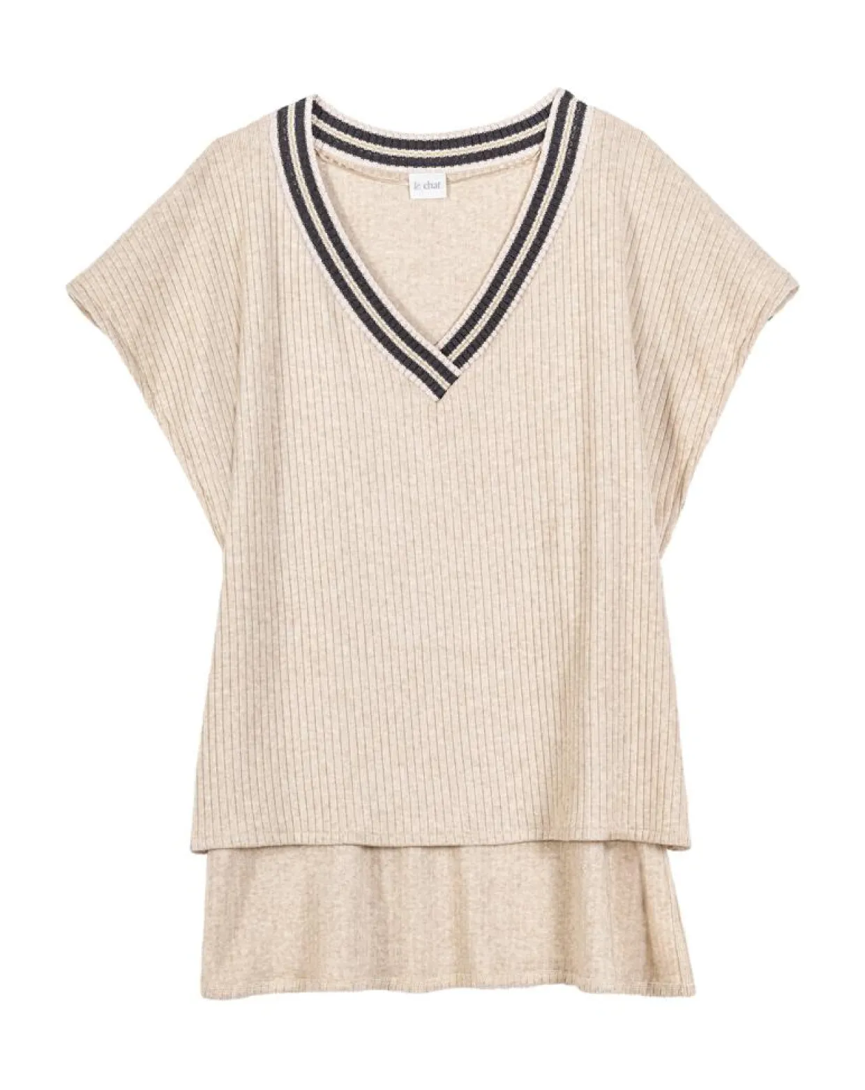 Femme Le Chat Pulls^Pull Esmée beige