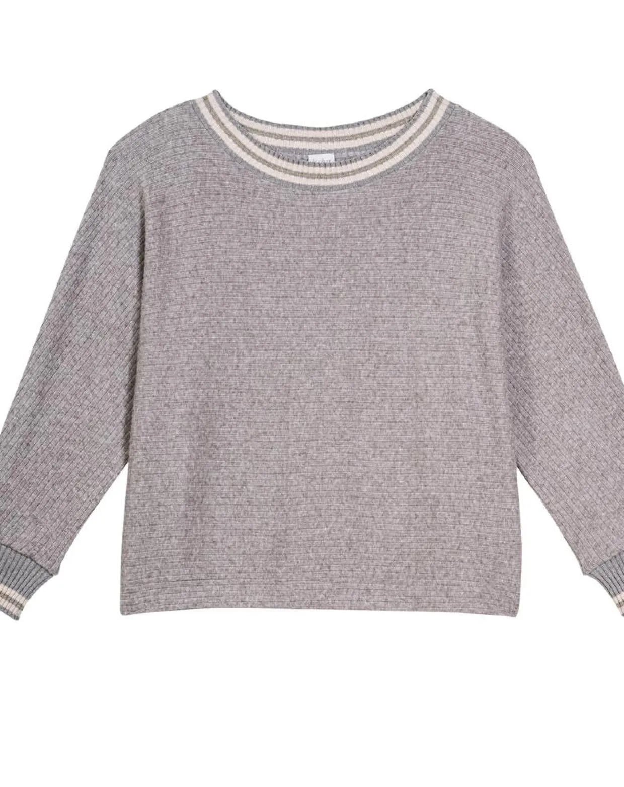 Femme Le Chat Pulls^Pull Esmée gris chiné
