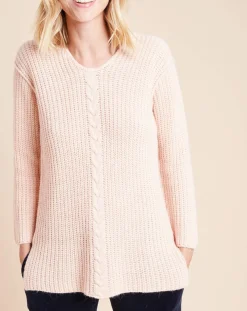 Pull Essentiel rose poudré-Le Chat Outlet