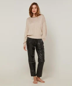 Pull Eugène en Laine mélangée beige-Rodier Clearance