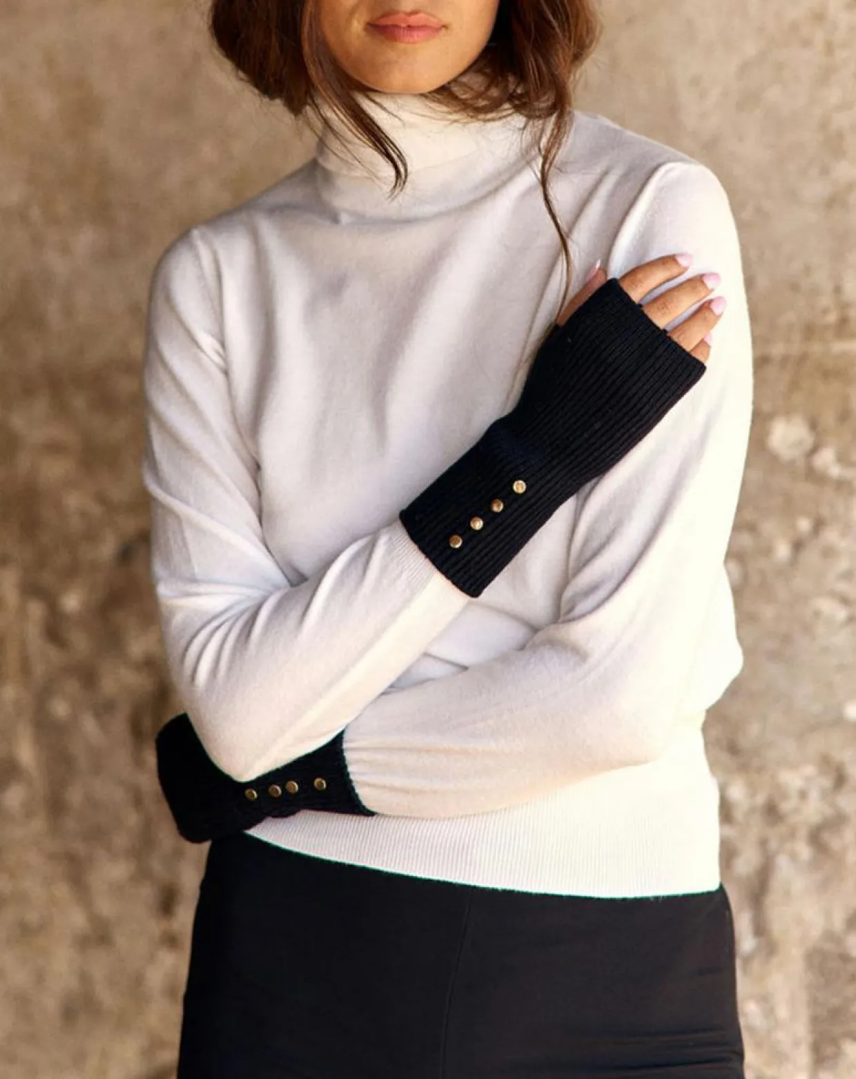 Pull Falba blanc-Lauren Vidal Best